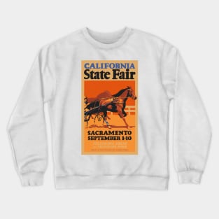 California State Fair USA Vintage Poster 1931 Crewneck Sweatshirt